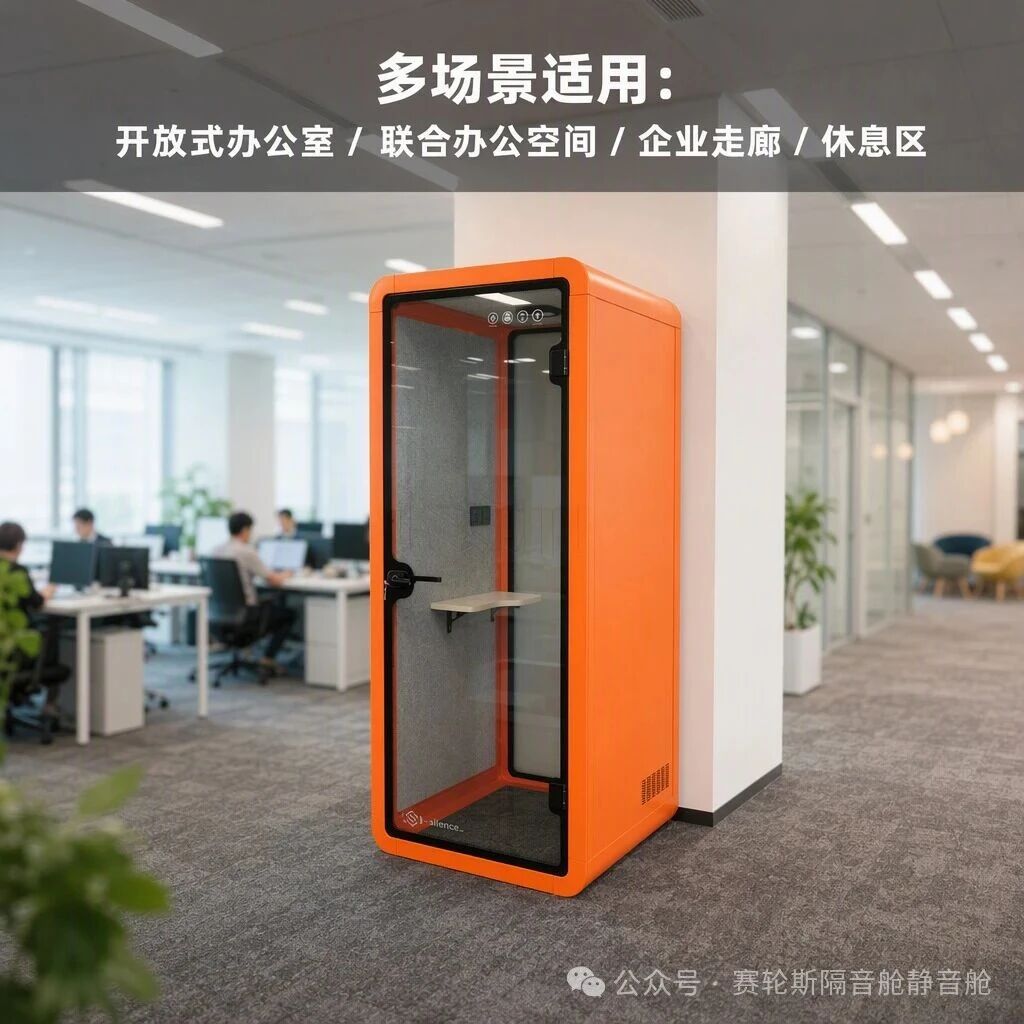 开放式办公空间的“专注绿洲”：单人静音舱的优势解析